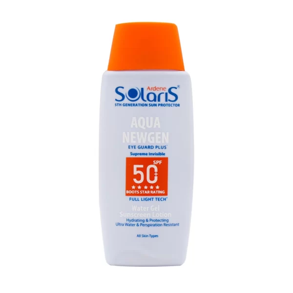 لوسیون آبی ضد آفتاب SPF 50 آردن سولاریس