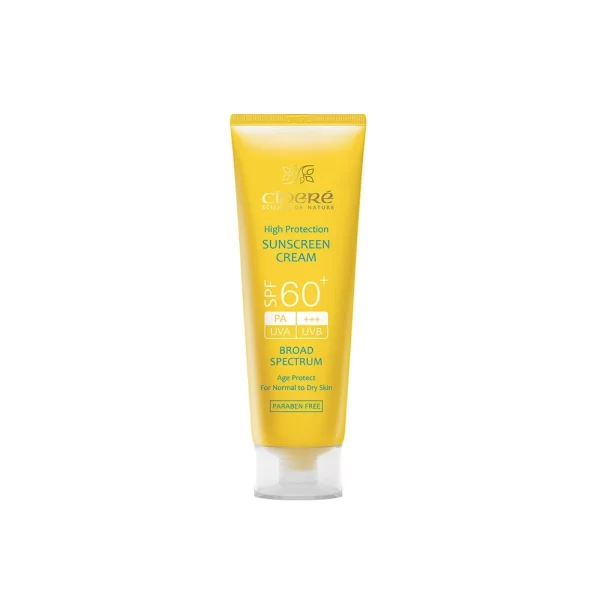 کرم ضد آفتاب بی رنگ SPF 60 سینره